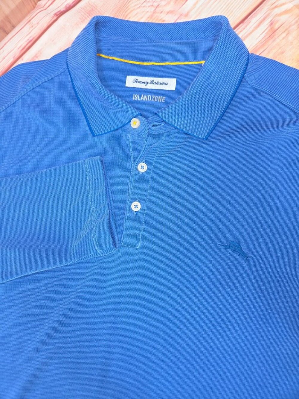 Tommy Bahama Island Zone Mens Long Sleeve Polo XXL